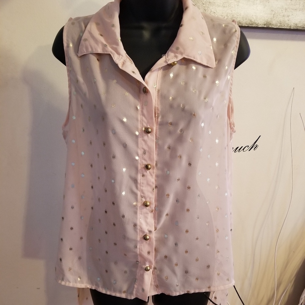 Hi lo Sheer top